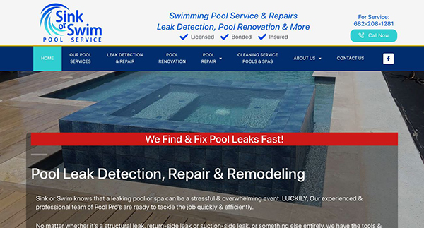 Sink Or Swim Pools